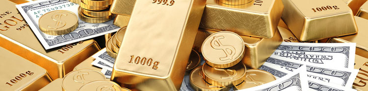 با افزایش ارزش دلار، طلا از اوج عقب‌نشینی کرد